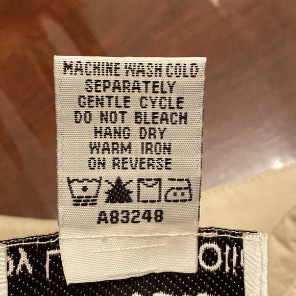 Linea by Louis Dell’Olio Cream Paisley Embroidered Puff Short Sleeve Top Size M - Picture 10 of 10